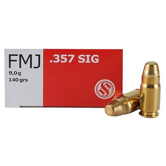 SB 357SIG 140GR FMJ 50/20 - Ammunition